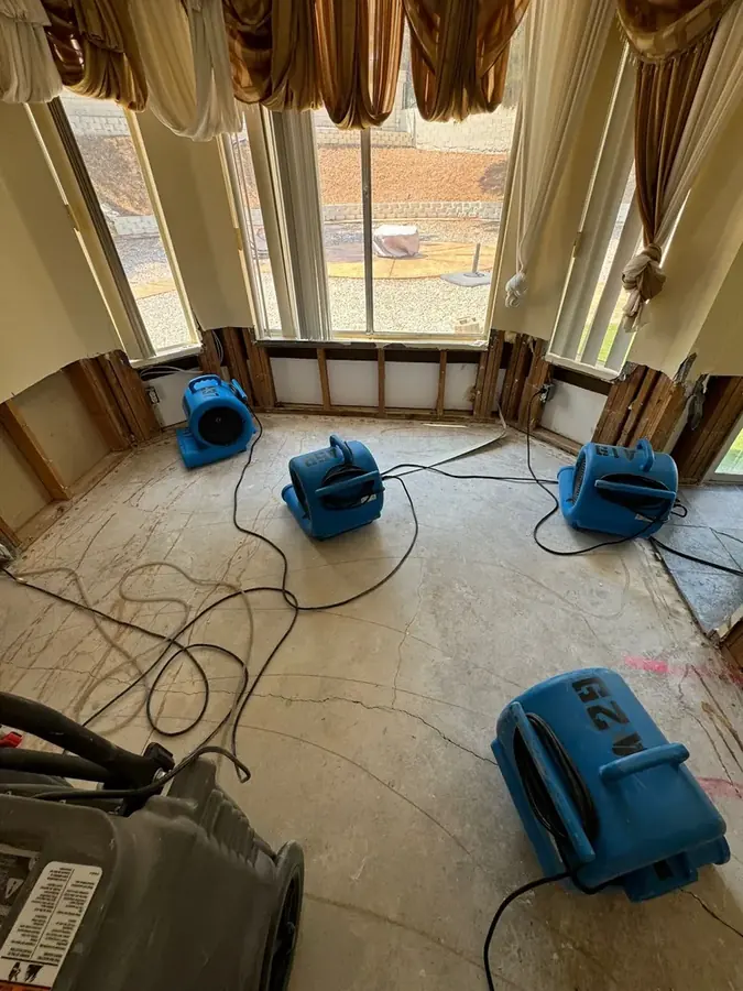 Ceiling repair after a swamp cooler leak in Spring Valley