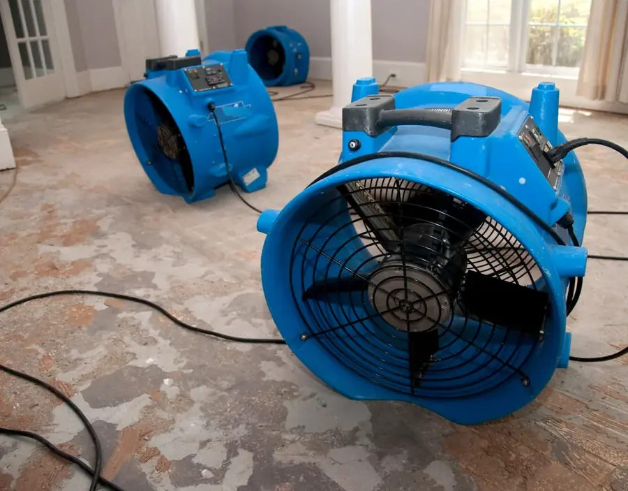 Burst supply line extraction in a Paradise condo