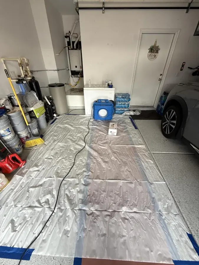 Flash flood silt removal near Flamingo Wash