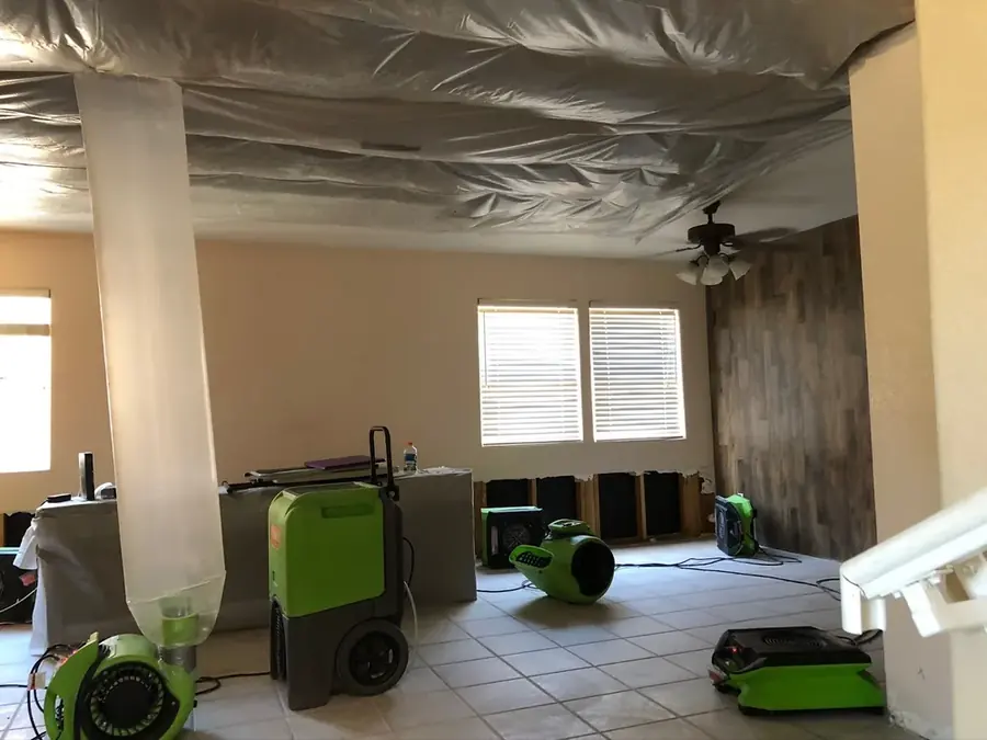 AC condensate ceiling leak repair in Centennial Hills