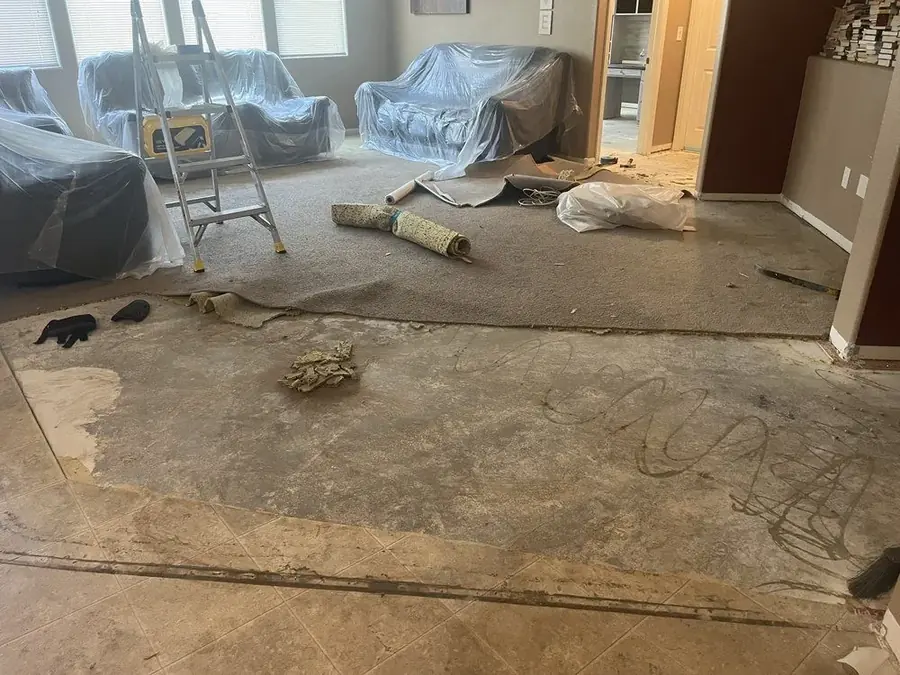 Commercial water loss dry-out in Downtown Las Vegas